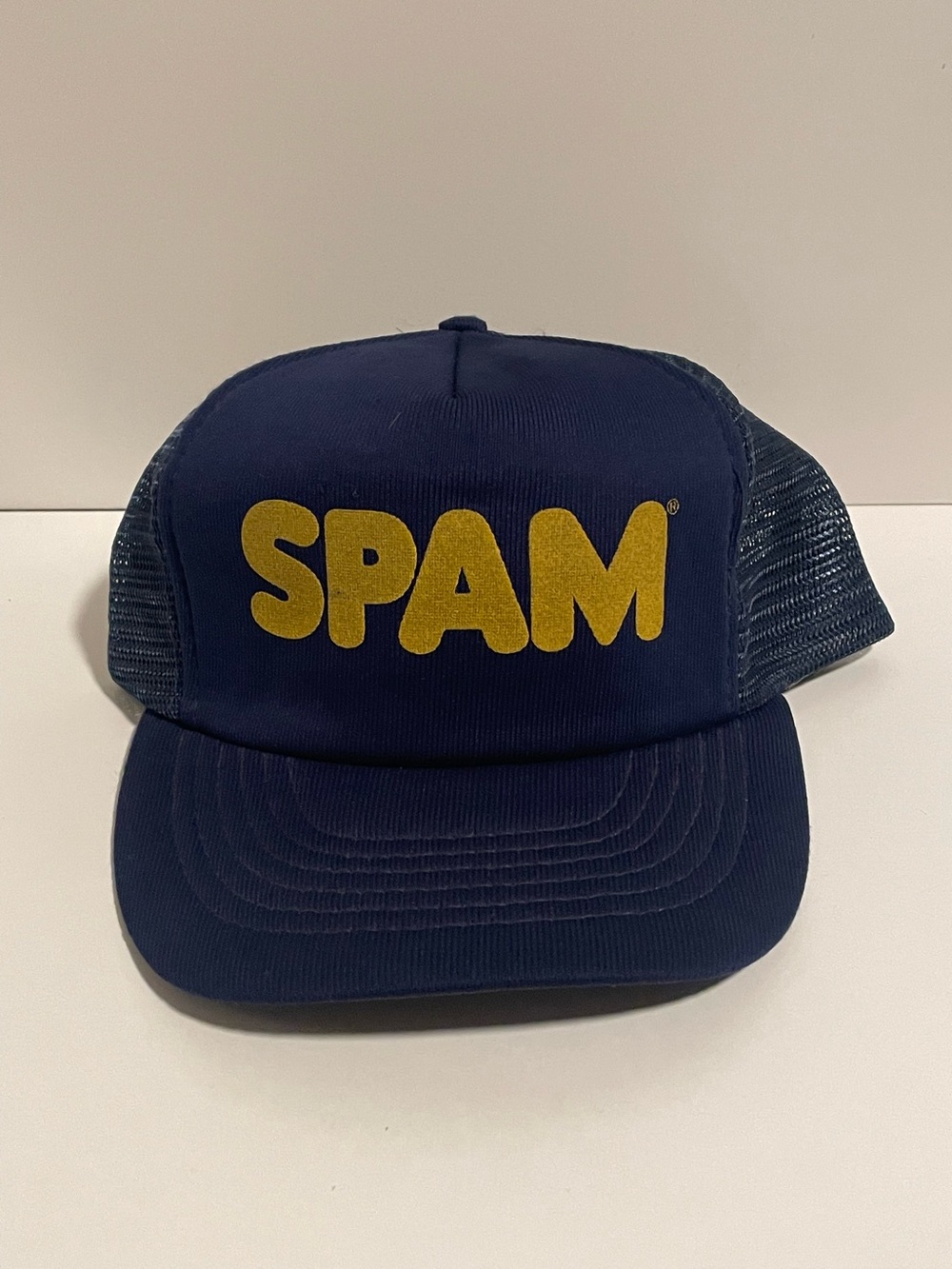 Vintage spam trucker hat